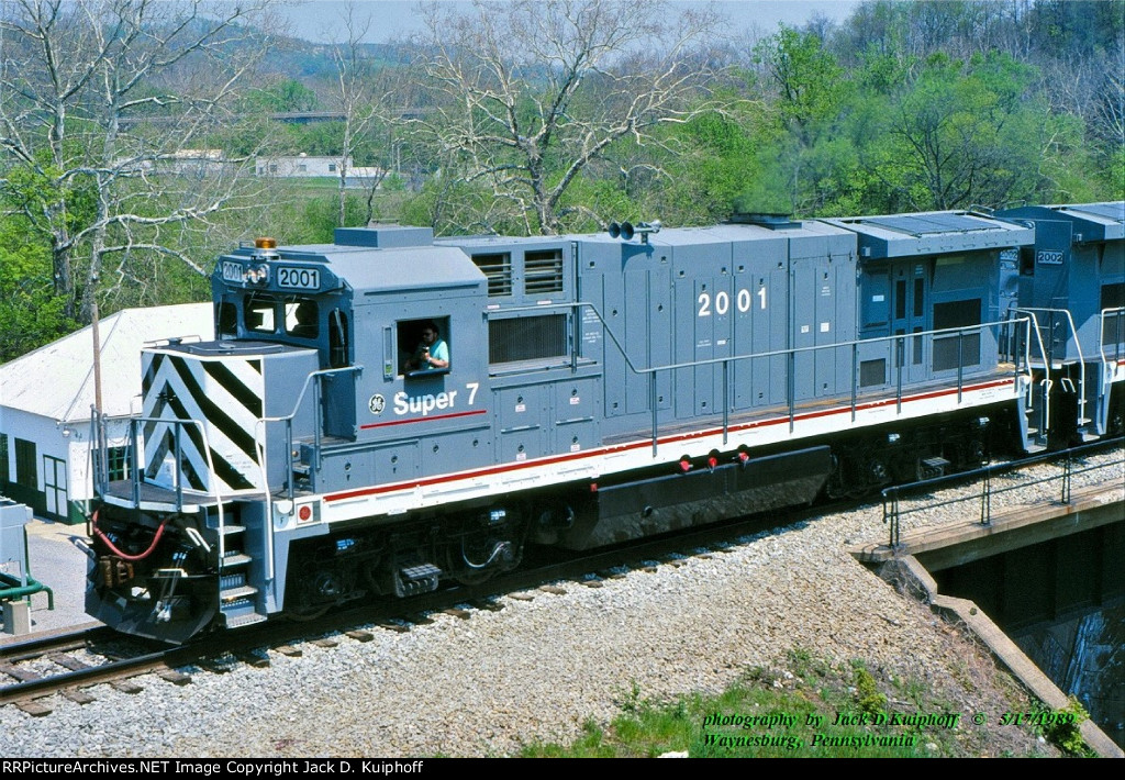 GE 2001, MGA, Waynesburg, PA.  5-17-1989